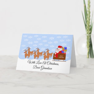 Weihnachten - Sleigh Grandson