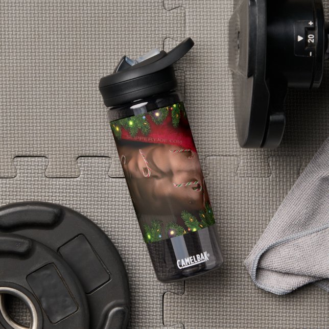 Weihnachten SlipperyJoe Bonbons männliche Brust Sa Trinkflasche (Fitnessstudio)