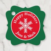 Weihnachten Snowflake l Happy Holidays