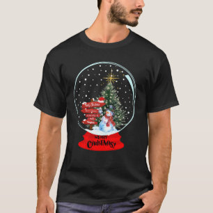 Weihnachten Snowglobe Frohe Weihnachten T-Shirt