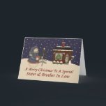 Weihnachten Snowman Special Sister & Bruder im Rec<br><div class="desc">karte</div>