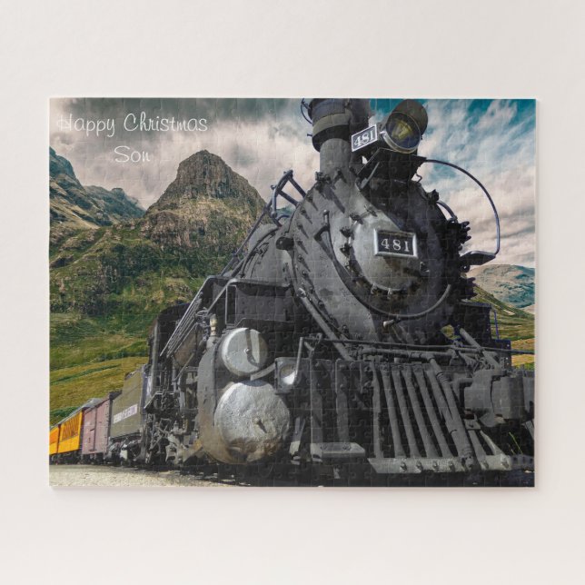 Weihnachten Sohn. Puzzle (Horizontal)