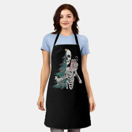 Weihnachten Sorta Beängstigend Sorta Merry Funny S Schürze