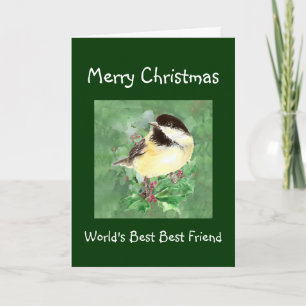 Weihnachten Spaß World's Best Friend Bird