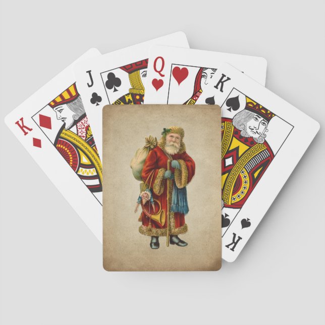 Weihnachten Spielkarten (Rückseite)