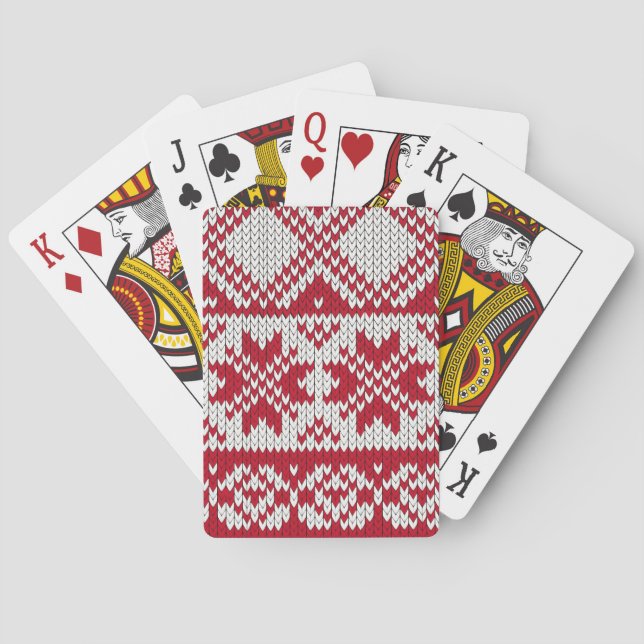 Weihnachten Spielkarten (Rückseite)