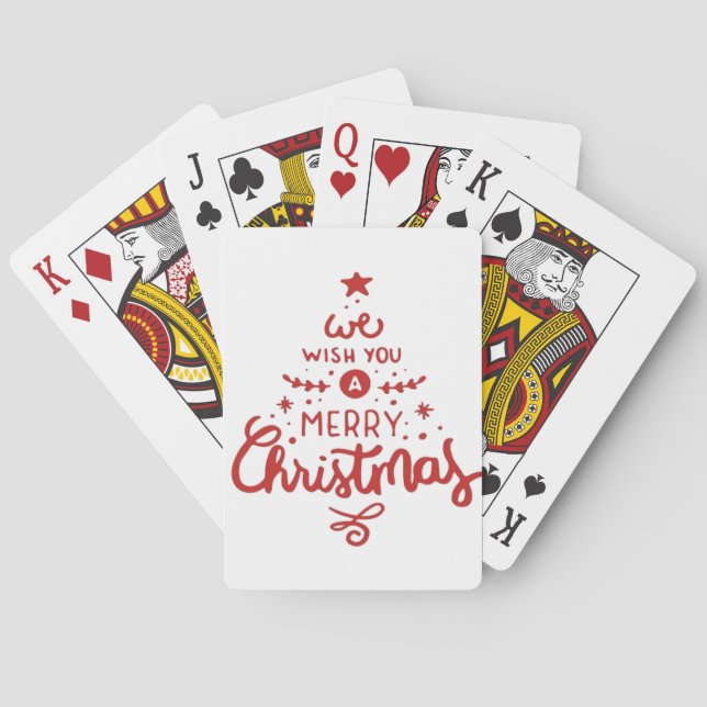 Weihnachten  spielkarten (Rückseite)