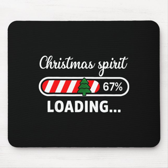 Weihnachten Srit Loading 67 Meme Jungen Kids Gen Z Mousepad (Vorne)