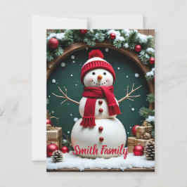 Weihnachten - Standardkarte Postkarte