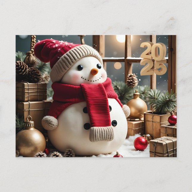 Weihnachten - Standardpostkarte Postkarte (Vorderseite)