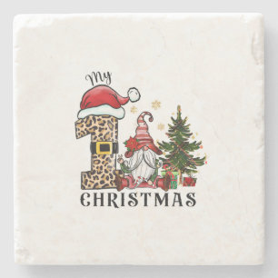 Weihnachten Steinuntersetzer