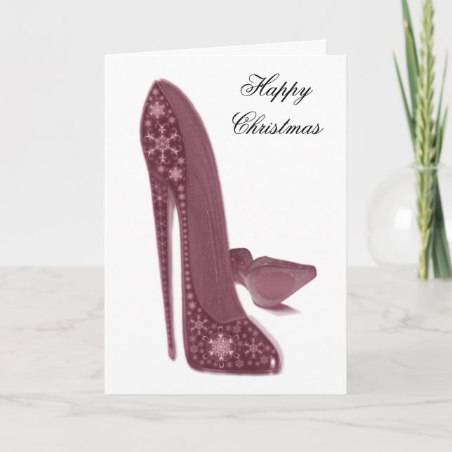 Weihnachten Stiletto Shoes Art (Vorderseite)