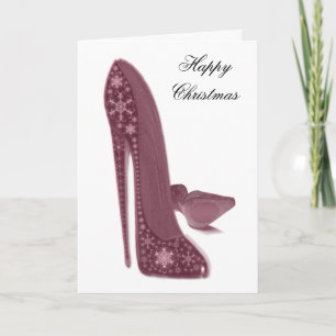 Weihnachten Stiletto Shoes Art