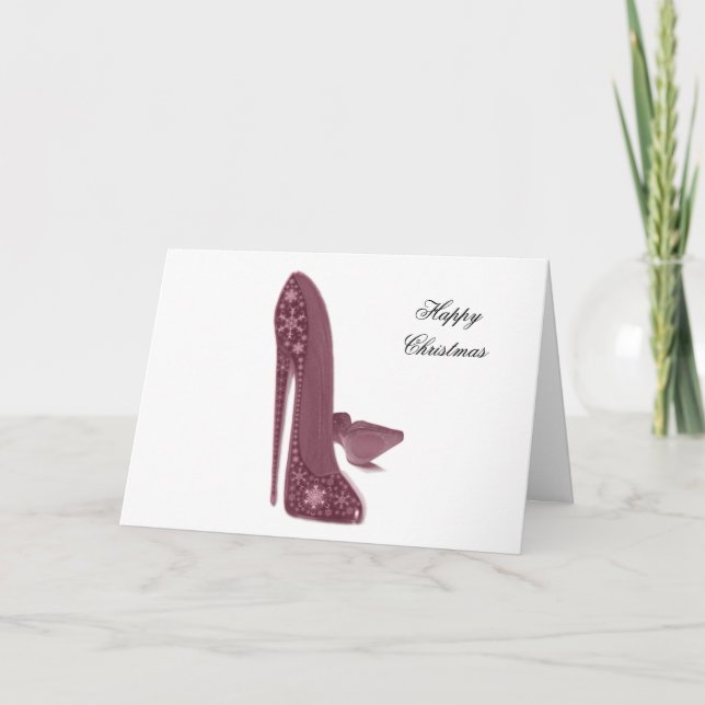 Weihnachten Stiletto Shoes Art (Vorderseite)