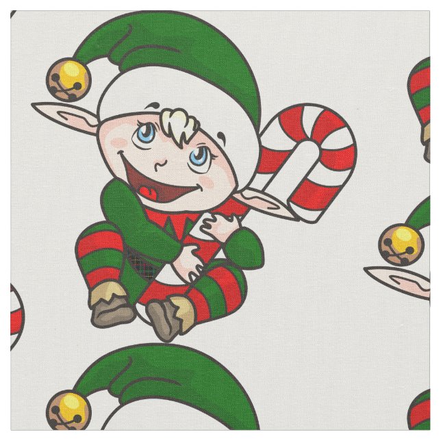 Weihnachten Stoff (Nahaufnahme)