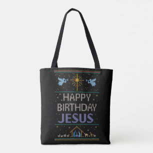 Weihnachten Strick Glückwunsch Geburtstag Jesus Re