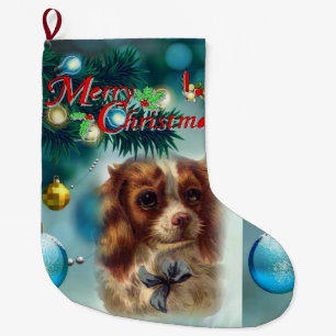 Weihnachten Strumpf, frohe Weihnachten Großer Weihnachtsstrumpf