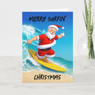 Weihnachten surfen