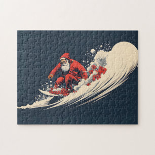 Weihnachten surfen Weihnachten Puzzle