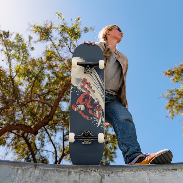 Weihnachten surfen Weihnachten Skateboard (Außenbereich 1)
