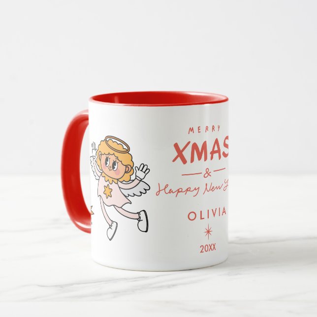 Weihnachten Süß Tasse (Vorderseite Links)
