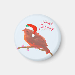 Weihnachten süßer kleiner Vogel Magnet