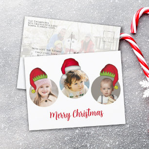 Weihnachten Süßer Santa Elf Lustig Verspielt 4 Fot