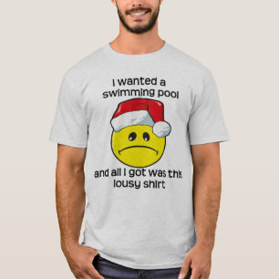Weihnachten - Swimmingpool T-Shirt