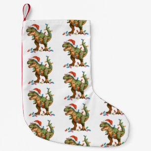 Weihnachten T Rex Dinosaurier Xmas Dino Tyrannosau Kleiner Weihnachtsstrumpf