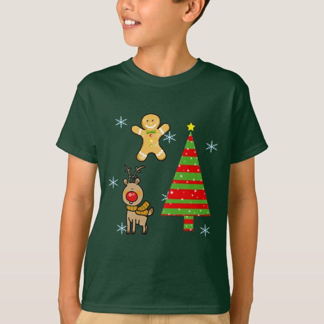 Weihnachten T-Shirt (Vorderseite)
