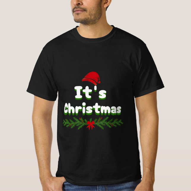 Weihnachten T-Shirt (Vorderseite)