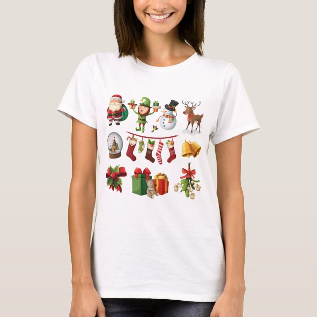 Weihnachten T-Shirt (Vorderseite)