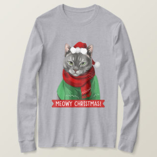 Weihnachten T - Shirt, Maybelle the Gray Tabby T-Shirt