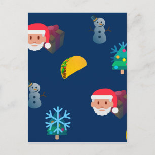 Weihnachten Taco-Emoji
