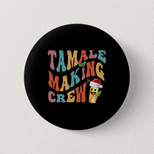 Weihnachten Tamale Crew Mexikos Food Family m Button