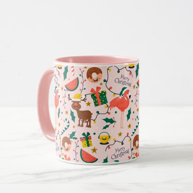 Weihnachten Tasse (Vorderseite Links)