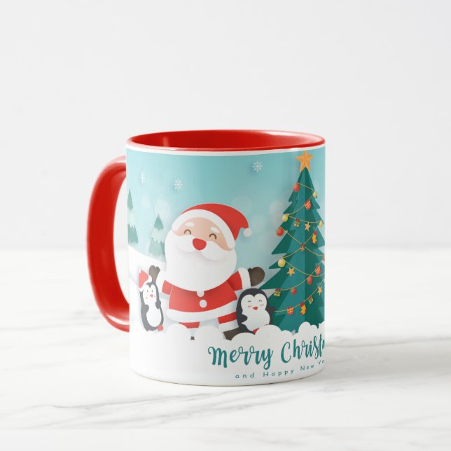Weihnachten Tasse (Vorderseite Links)