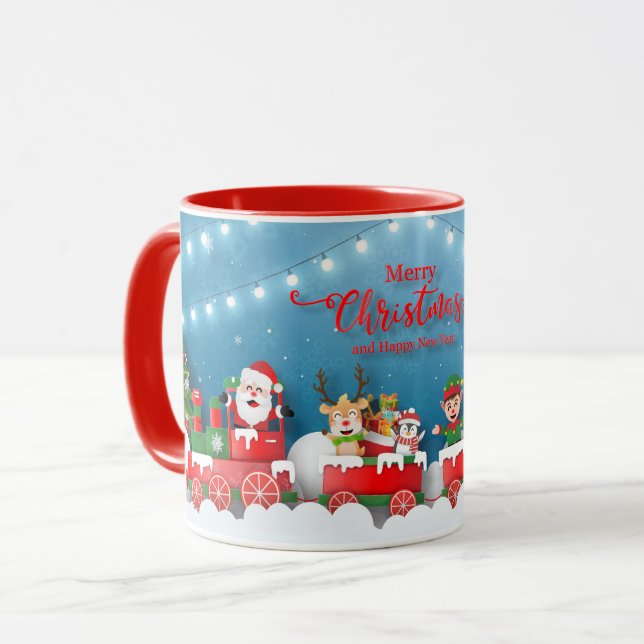 Weihnachten Tasse (Vorderseite Links)