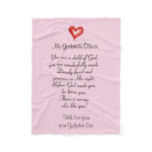 Weihnachten / Taufen Geschenk für Godchild, Custom