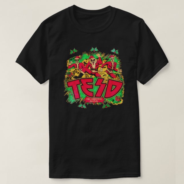 Weihnachten TESTEN! T-Shirt (Design vorne)