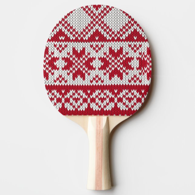 Weihnachten Tischtennis Schläger (Rückseite)