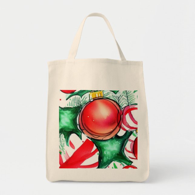 Weihnachten Tragetasche (Vorne)