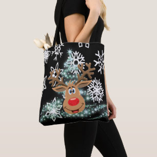 Weihnachten Tragetaschen der Frauen, Rentier