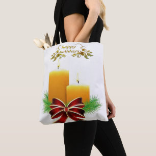 Weihnachten Tragetaschen für Frauen, glückliche Fe