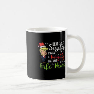 Weihnachten Trump Liebe Weihnachten Fake News Funn Kaffeetasse