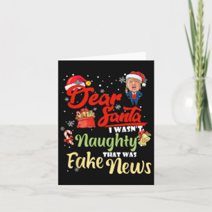 Weihnachten Trump Liebe Weihnachten Fake News Funn Karte