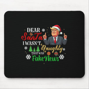 Weihnachten Trump Liebe Weihnachten Fake News Funn Mousepad