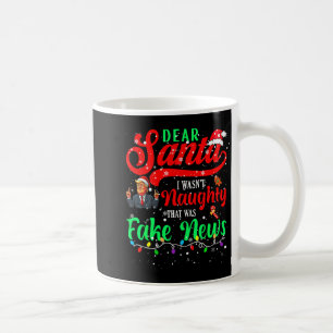 Weihnachten Trump Lieber Santa Falsche Nachrichten Kaffeetasse