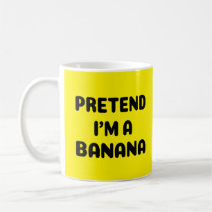 Weihnachten - Tu so, als wäre ich eine Banane Kaffeetasse