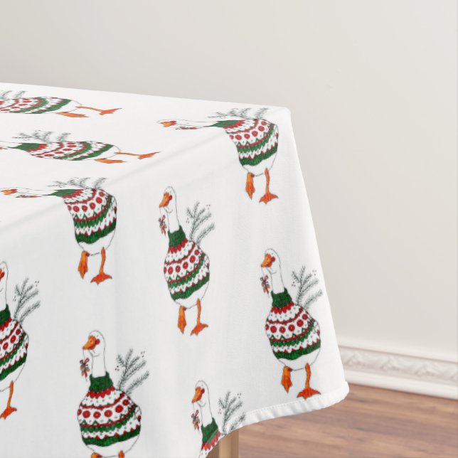 Weihnachten Türkei in einem Pullover Tischdecke (Beispiel)